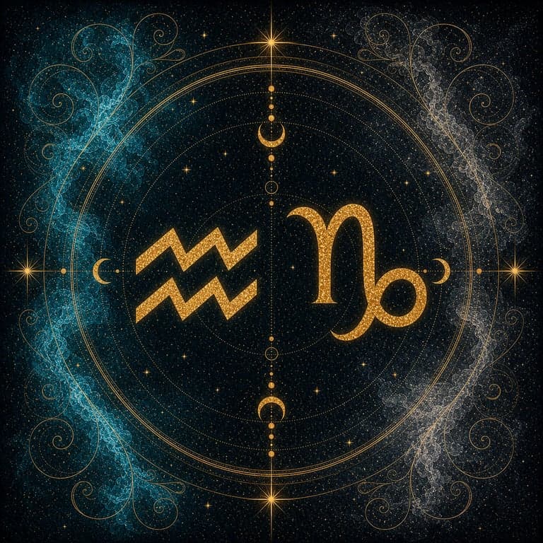 Aquarius and Capricorn Compatibility in Vedic Astrology